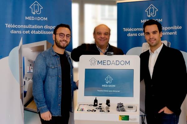 Medadom lève 40 millions d'euros pour déployer des bornes de téléconsultation sur le territoire