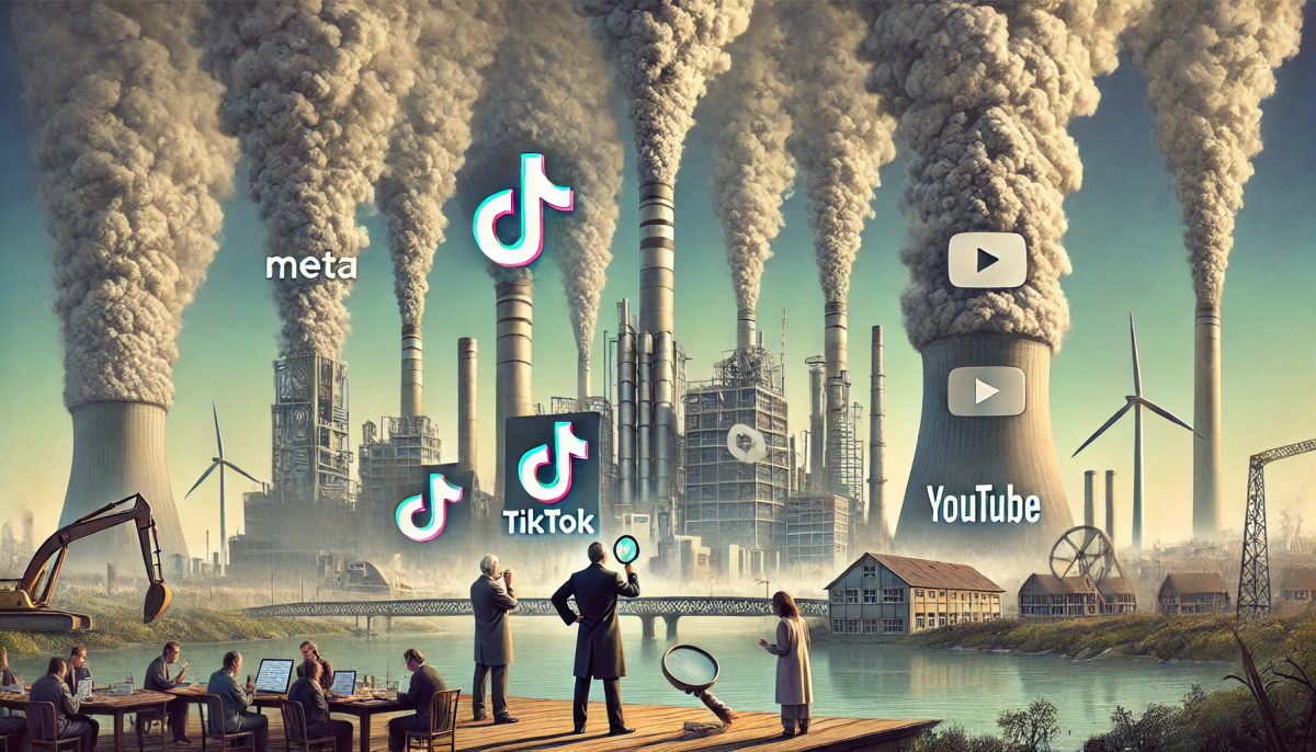 Les émissions de gaz à effet de serre de TikTok, Meta, X et YouTube passées au peigne fin