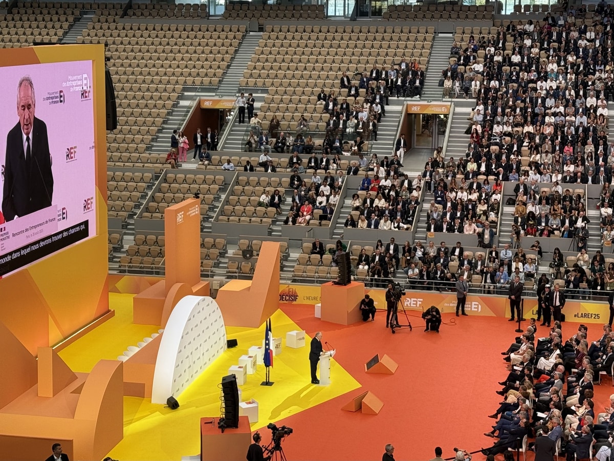 Dette, compétitivité, Europe : Bayrou et Patrick Martin sonnent l’alarme à la REF du Medef