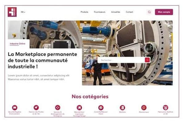 La marketplace « Industrie online » vient d’être lancée