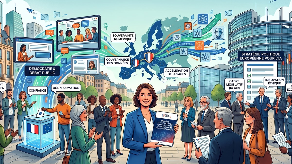 Hub France IA alerte sur les impacts démocratiques et stratégiques de l’intelligence artificielle 