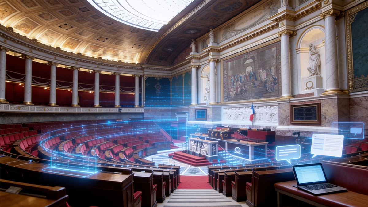 L'intelligence artificielle déjà largement utilisée à l'Assemblée