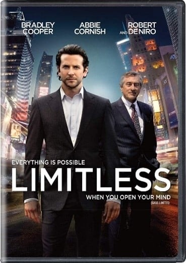 RĂ©alisĂ© par Neil Burger en 2011, Limitless met en scĂšne Bradley Cooper qui consomme une nouvelle drogue appelĂ©e NZT qui le rend plus intelligent. Ce film exploite le mythe selon lequel nous nâutiliserions quâune petite partie des capacitĂ©s offertes par notre cerveau.