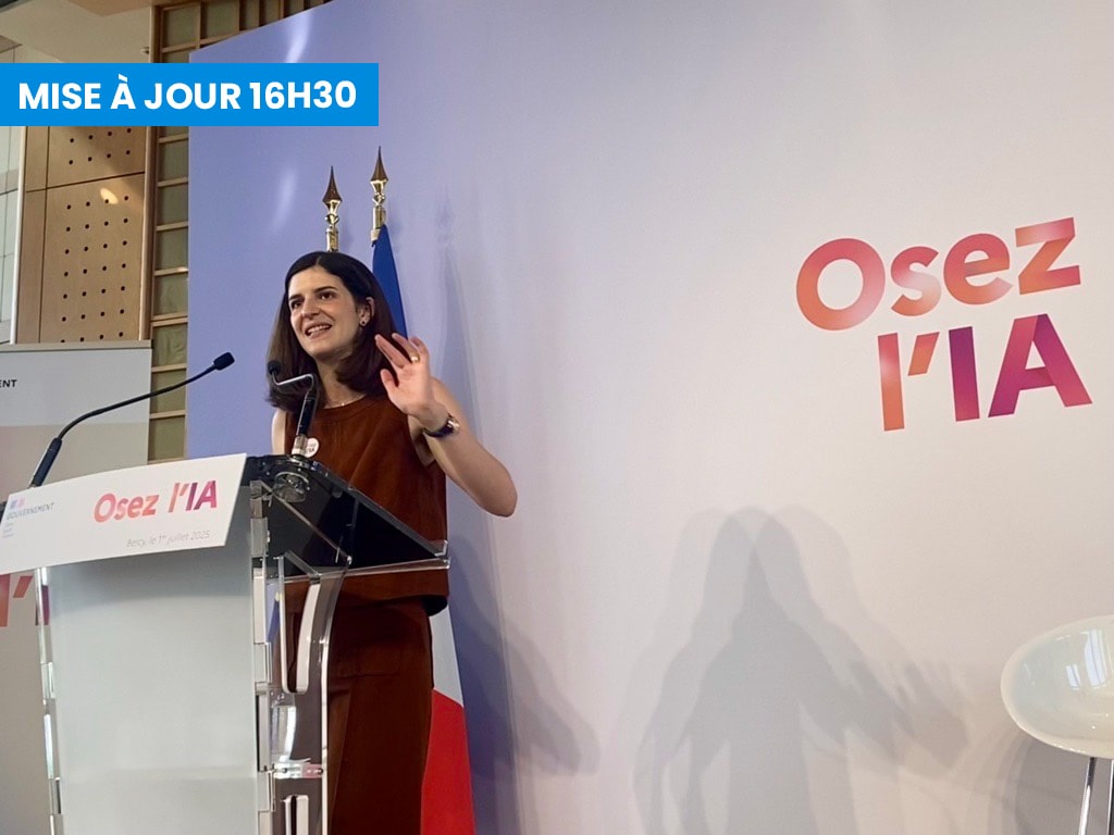 Osez l’IA : la riposte souveraine de Clara Chappaz face aux géants du numérique