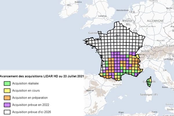 Programme Lidar HD : vers une cartographie 3D du territoire