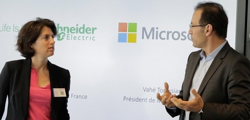 Schneider Electric entraîne Microsoft dans l’usine