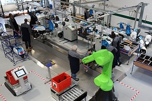 La ligne pilote par procédé est une ligne de fabrication de bonbons