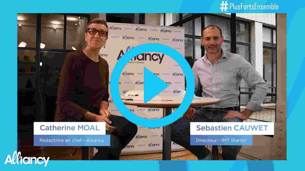 [🎥Plus Forts Ensemble] avec Sébastien Cauwet, directeur de l'IMT Starter