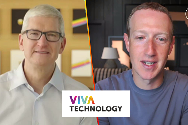 [VIVATECH2021] Tim Cook et Mark Zuckerberg font leur show !