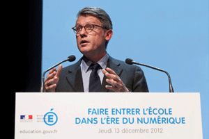 Vincent Peillon, ministre de l'Education nationale
