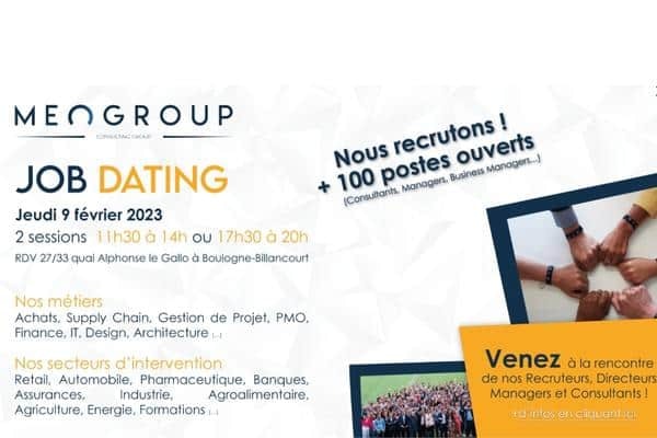 MEOGROUP RECRUTE + 100 collaborateurs