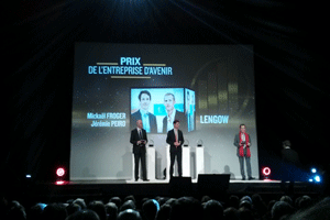 C’est une start-up nantaise, Lengow, qui remporte le Prix de l’Entrepreneur de l’année remis par Ernst & Young et L’Express, dans la catégorie « Entreprise d’avenir ».