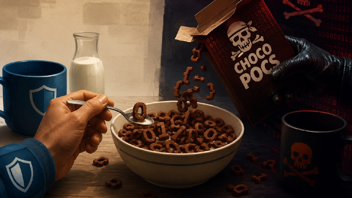 Les ChocoPoCs mettent les défenseurs au menu des cybercriminels 