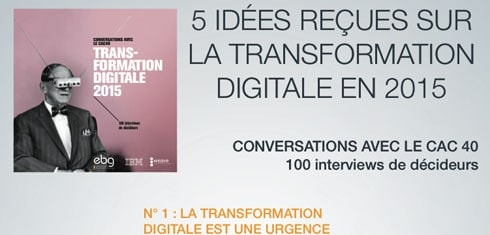 Infographie - 5 idées reçues sur la transformation digitale