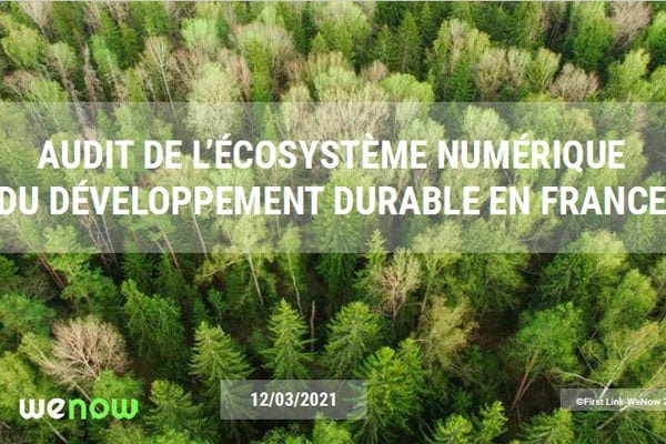 WeNow cartographie les acteurs du climat influents sur le web et les solutions avec First Link