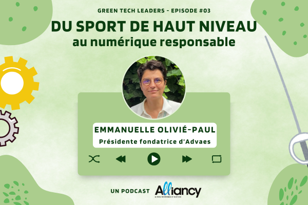 [Podcast] Du sport de haut niveau au numérique responsable