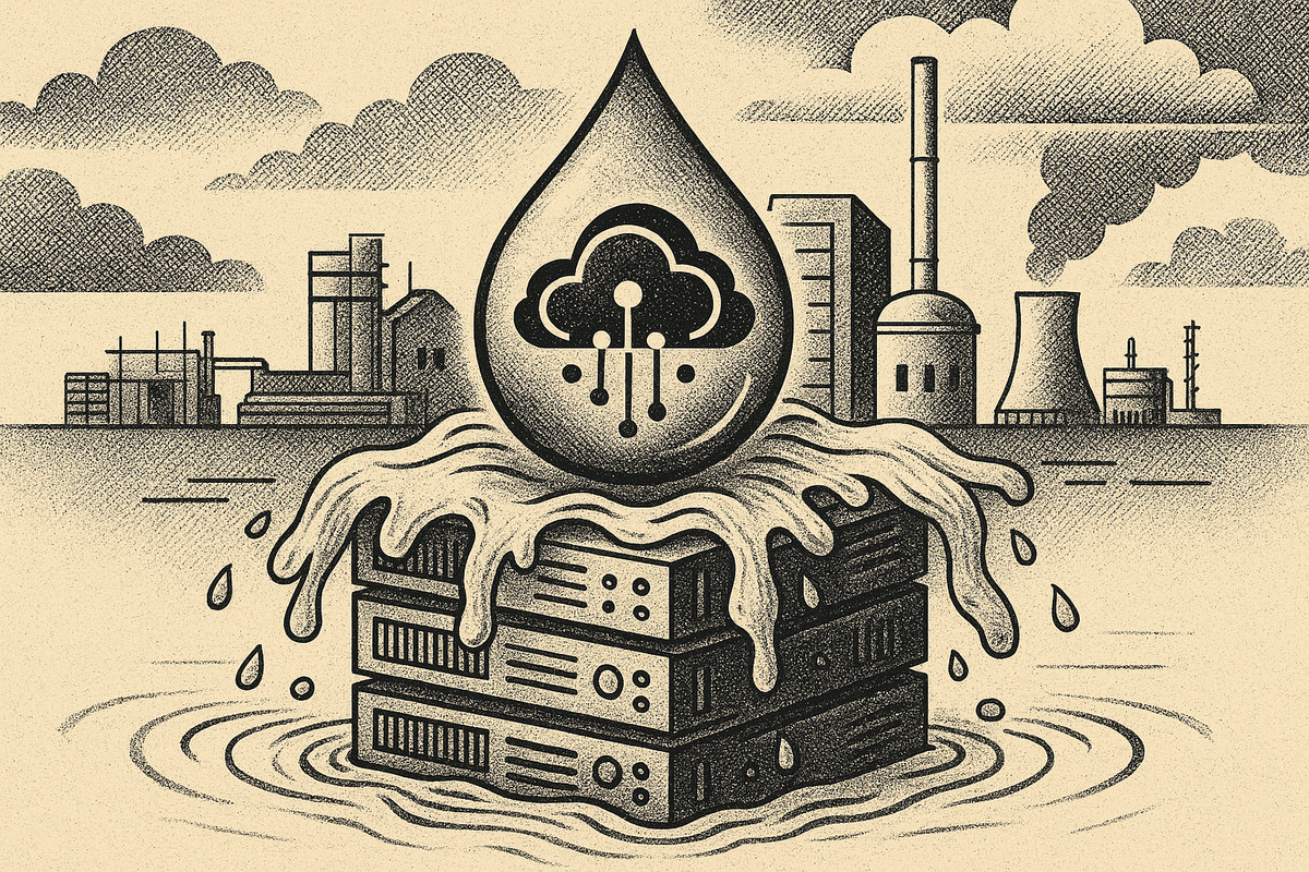 L’eau, la goutte qui fait déborder le cloud