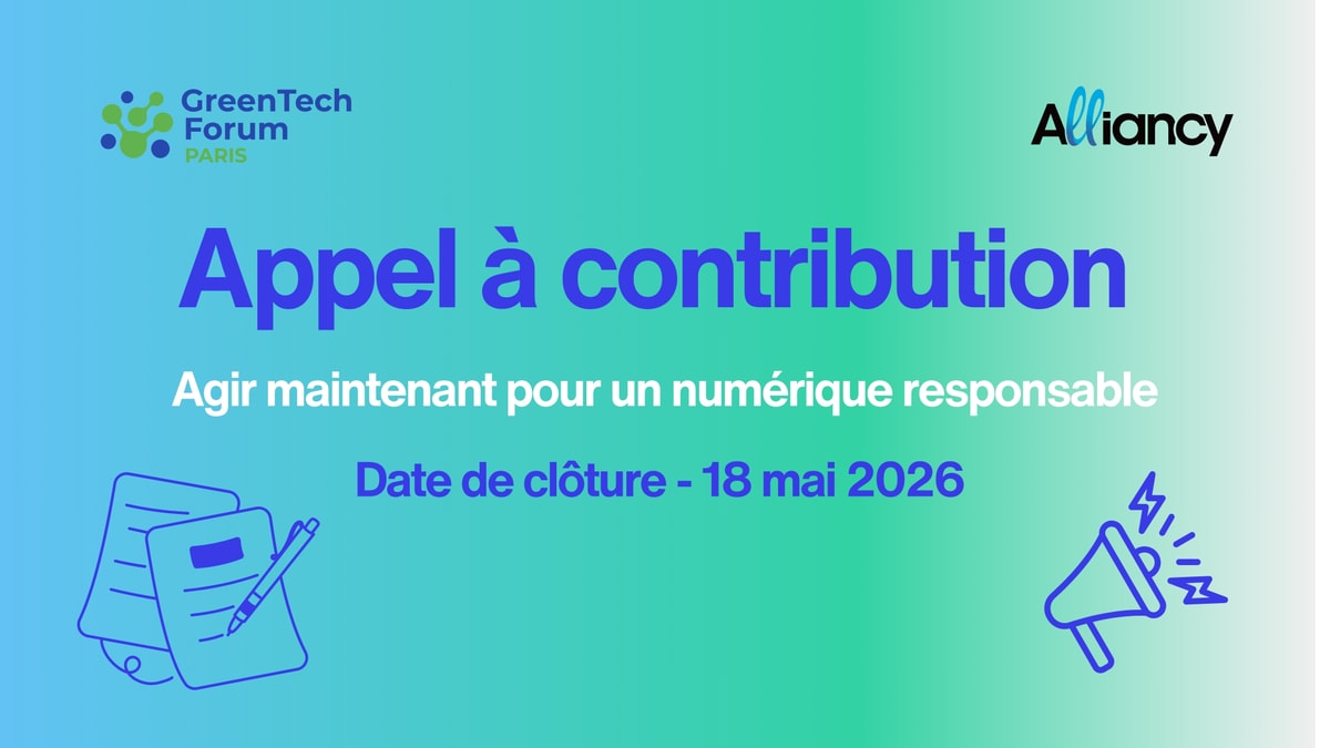 Appel à contribution : "Agir maintenant pour un numérique responsable"