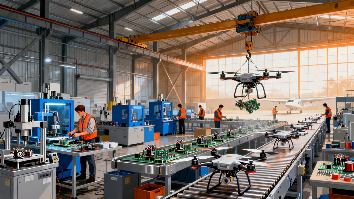 Les business models fondés sur les drones : innovations économiques, promesses et limites