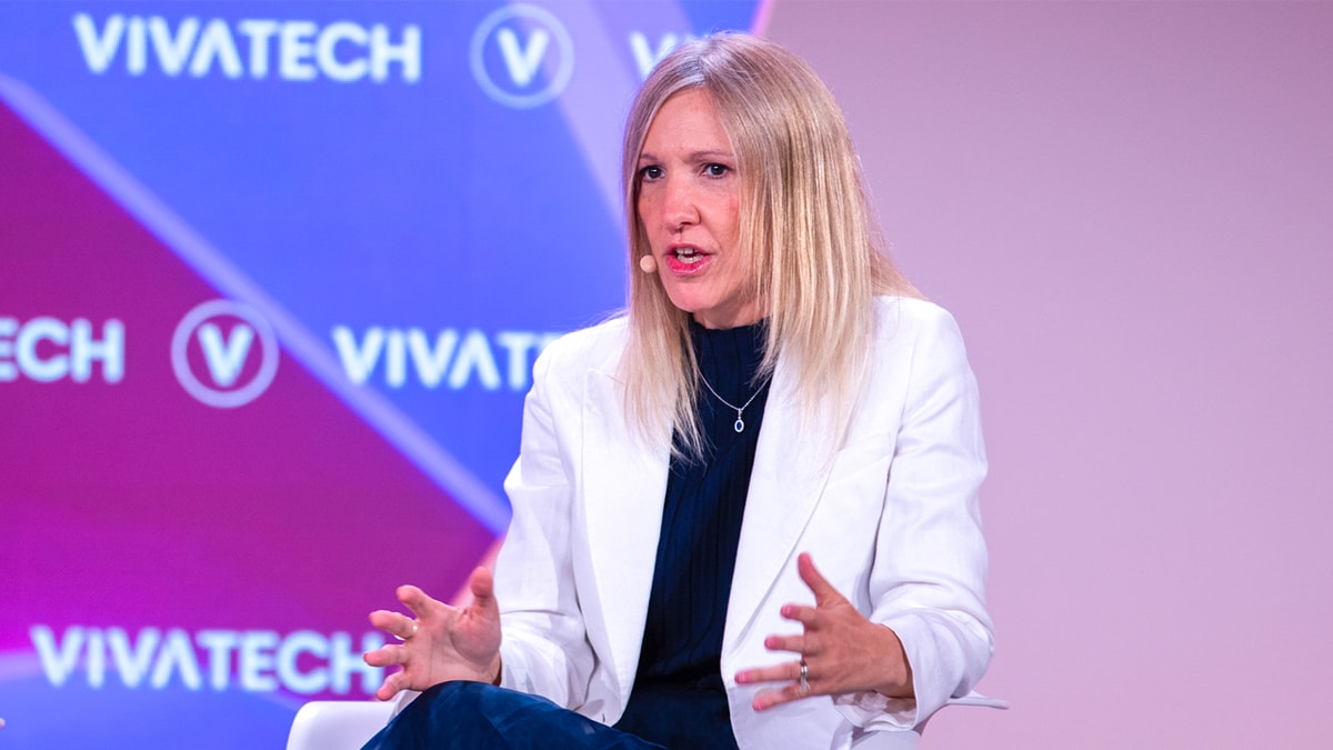 Marjorie Janiewicz, responsable du chiffre d'affaires de Mistral AI
