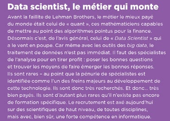 Big Data : vertigineux, mais plus encore !