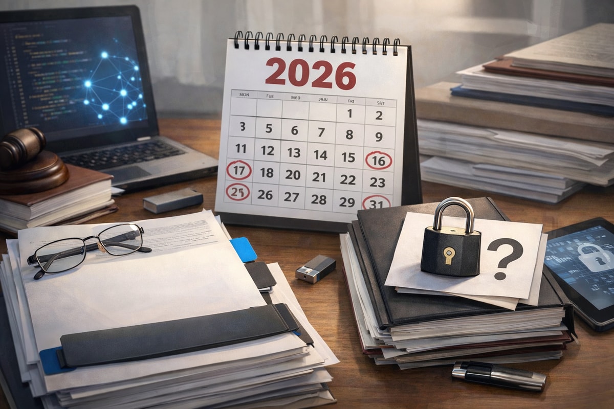 Réglementation IT : les grandes dates à ne pas rater en 2026