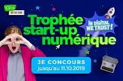 Appel à candidatures : Participez au Trophée Start-up Numérique