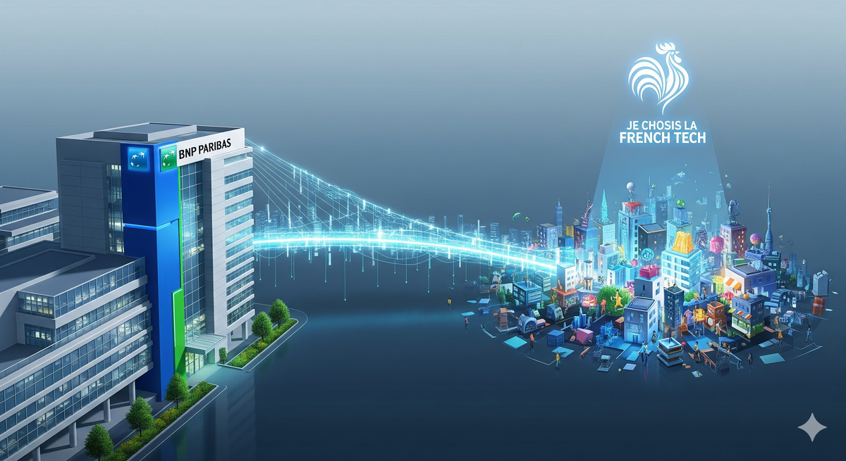 BNP Paribas rejoint l’initiative « Je choisis la French Tech »