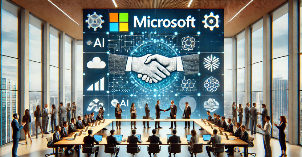 Pour Microsoft, l’IA repose sur des alliances