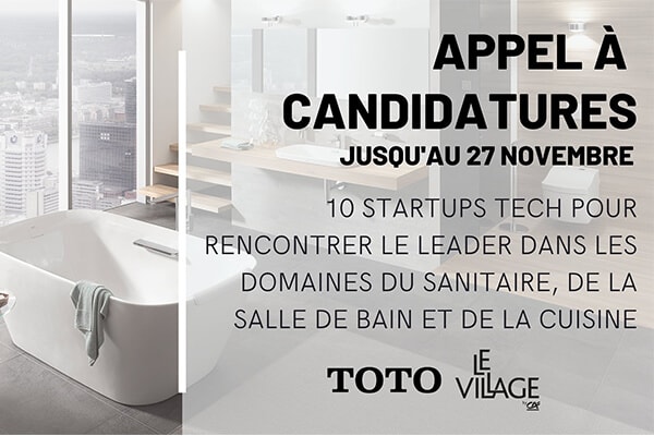 Appel à candidatures : Rencontrez TOTO, le plus grand fabricant japonais d’équipement pour la maison