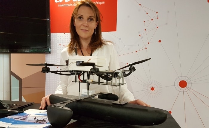 L’hydradrone est le premier produit élaboré par Anne-Sophie Didelot et son équipe.