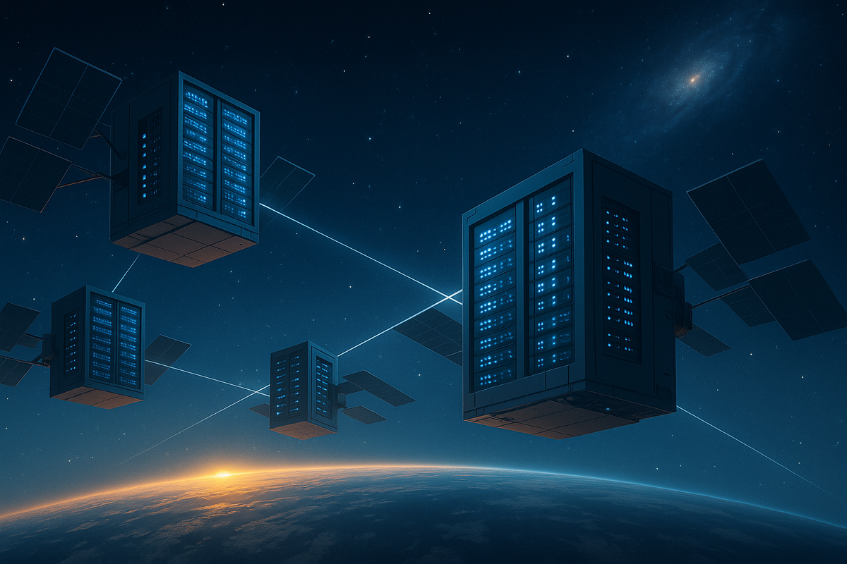 Des centres de données dans l’espace, le nouveau pari de la tech