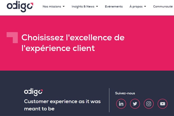 [Emplois] Odigo recrute 30 alternants en septembre 2021