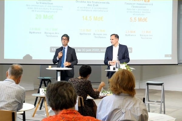 Bpifrance et la Banque des territoires font le bilan d’étape de leur Plan climat