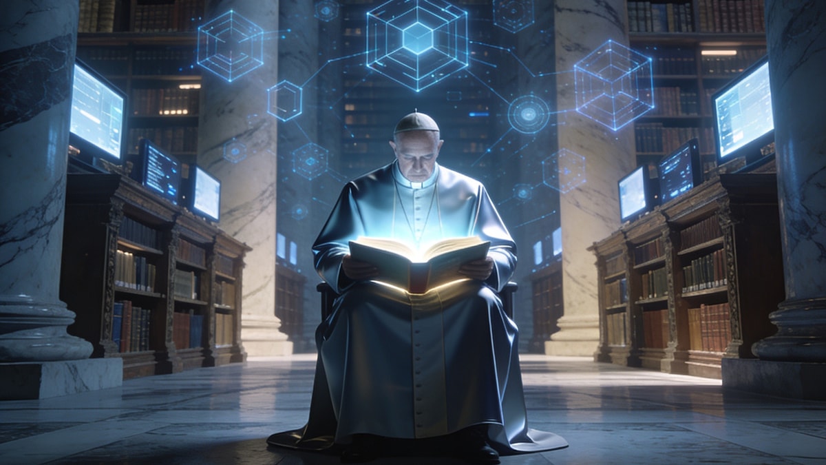 Le pape, l’IA et le retour des grands textes