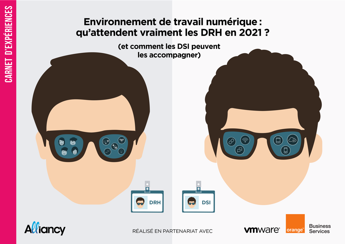 Environnement de travail numérique qu'attendent vraiment les DRH en 2021 ?