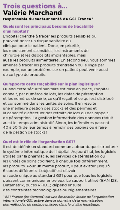 La sécurisation du circuit de dispensation des médicaments et la traçabilité des instruments de chirurgie sont opérationnelles à Aulnay-sous-Bois, ce qui fait de ce centre hospitalier intercommunal (CHI), un hôpital pilote en France.
