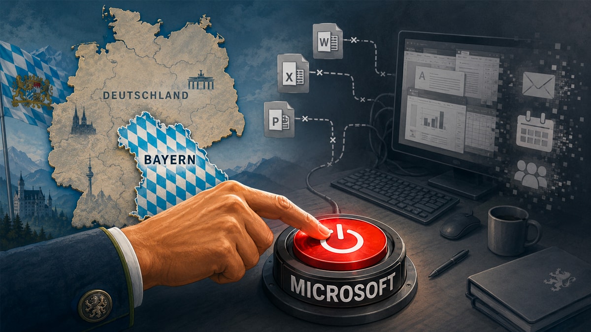 Microsoft : la Bavière clique sur “Annuler”