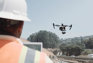 Les drones interviennent de plus en plus dans des activités dangereuses ou s'exerçant sur de grandes surfaces. ©Airware