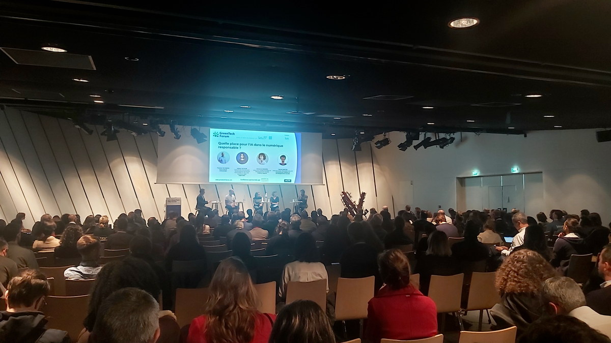 GreenTech Forum 2024 : le numérique responsable monte en puissance