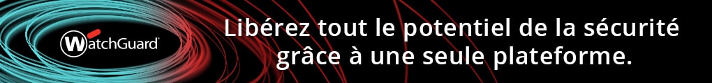 Bannière WatchGuard Technologies