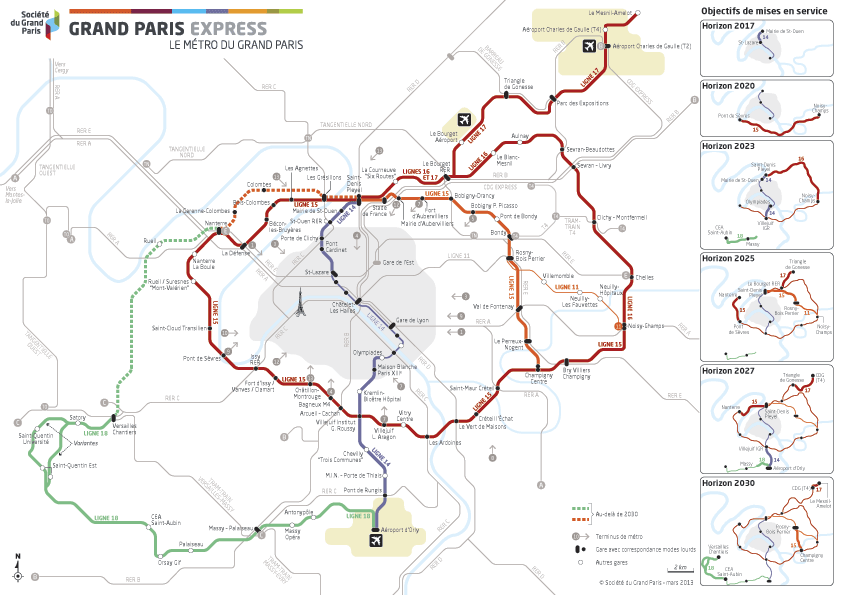 appel à manifestations d’intérêt sur la dimension numérique du Grand Paris Express