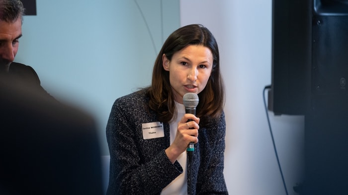 Caroline Morenas, responsable affaires publiques Thales (S3NS)