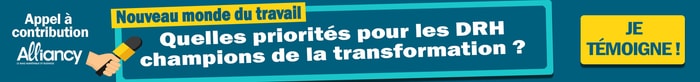 DRH & priorités de transformation- Appel à contribution
