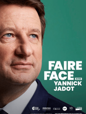L'affiche de campagne de Yannick Jadot