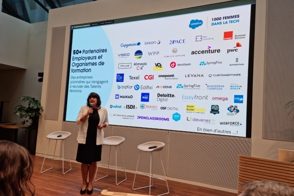 Salesforce 1000 femmes dans la Tech