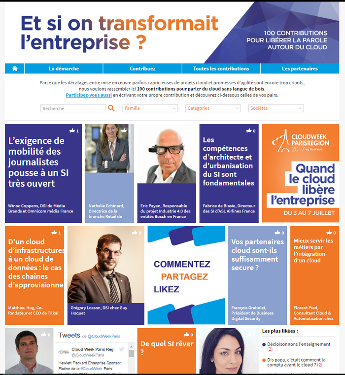 Plateforme Et si on transformait l'entreprise