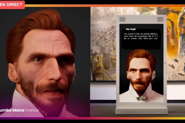 Jumbo Mana communique avec Van Gogh