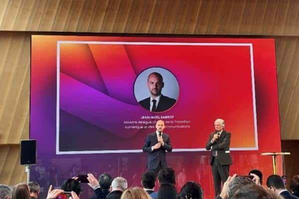 Jean-Noël Barrot, ministre délégué chargé de la Transition numérique et des Télécommunications