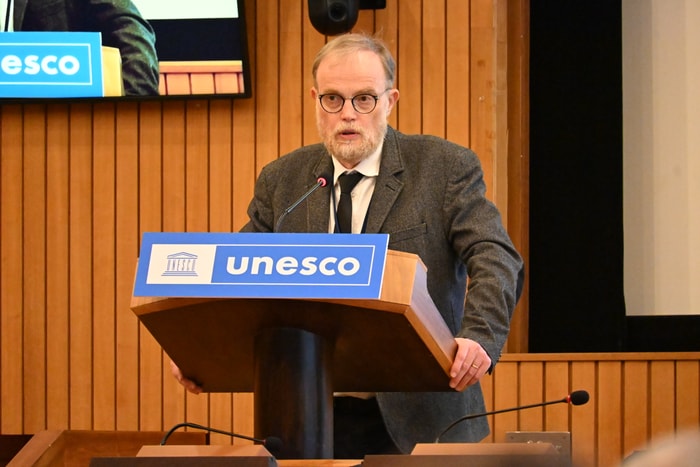 Marin Dacos, représentant de la Direction générale de la recherche et de l’innovation (DGRI)